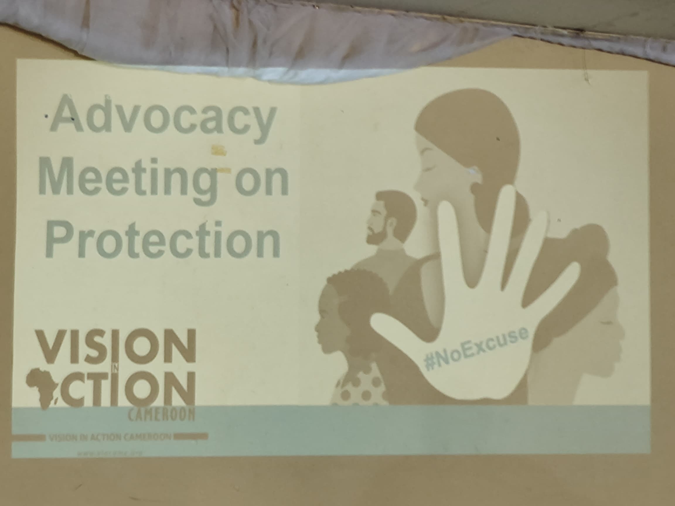 training slide, emphasizing on the protection part of the meeting